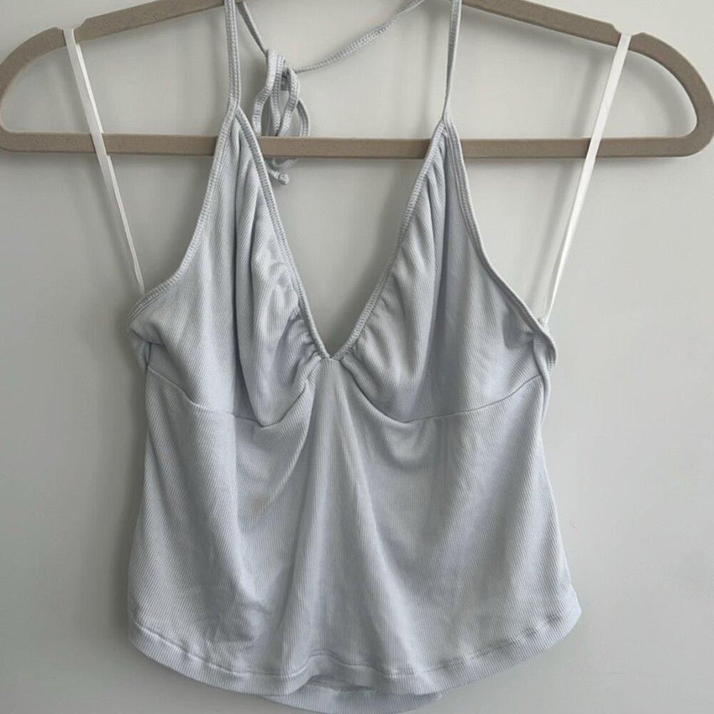 Aritzia Sunday Best Polly Halter Top, Size L